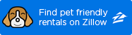 find pet friendly rentals on Zillow